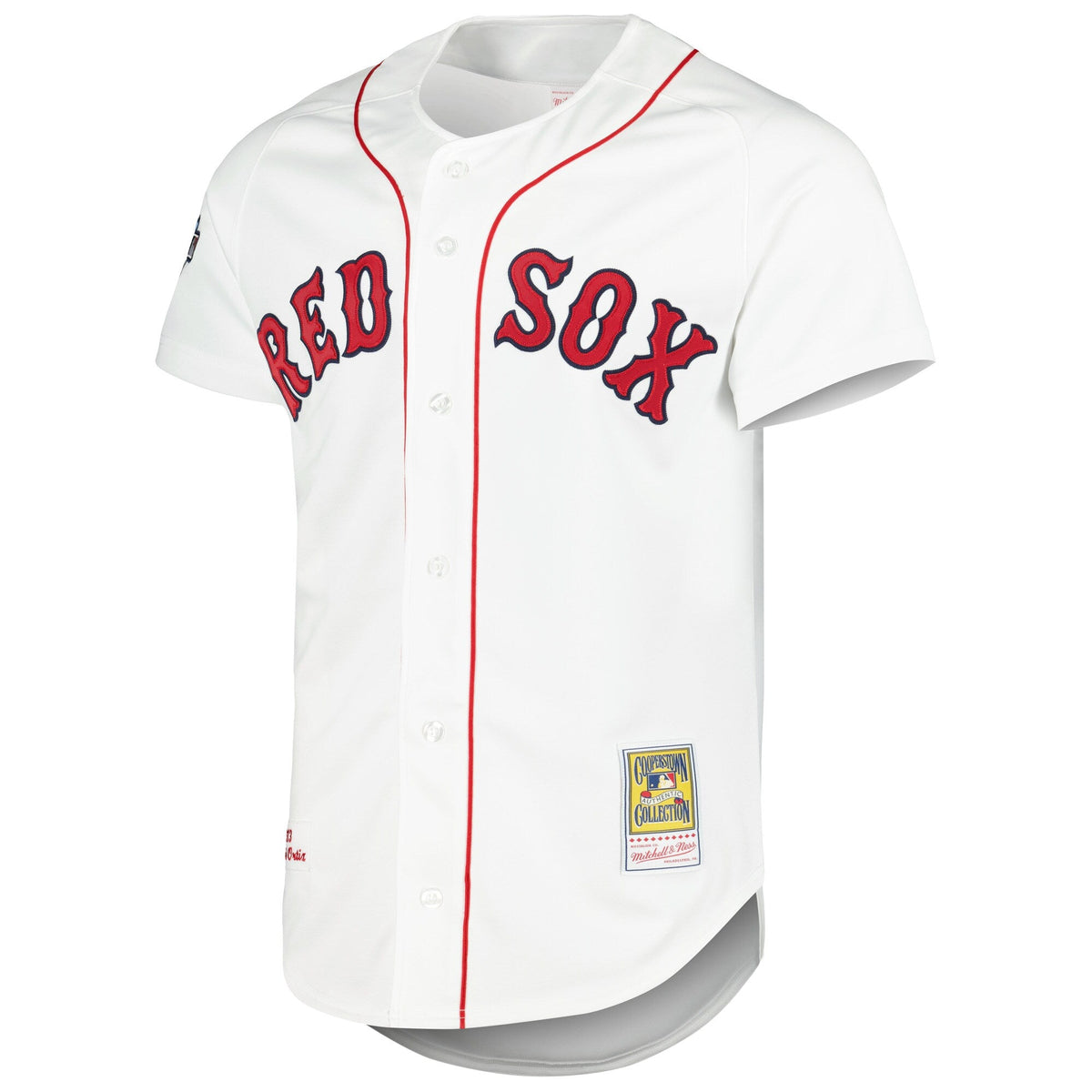 Boston Red Sox David Ortiz White Cooperstown Collection Baseball Jersey