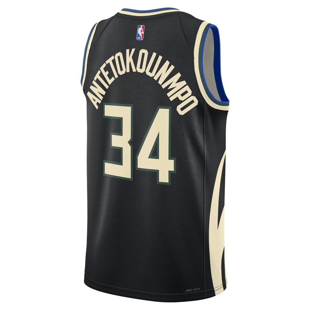Milwaukee Bucks Giannis Antetokounmpo Dri-FIT NBA Swingman Jersey