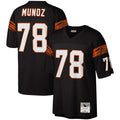 Cincinnati Bengals Anthony Muñoz Black Legacy Replica Football Jersey