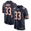 Chicago Bears Jaylon Jones Navy Team Game Football Jersey