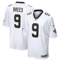 New Orleans Saints Drew Brees White Game Football Jersey