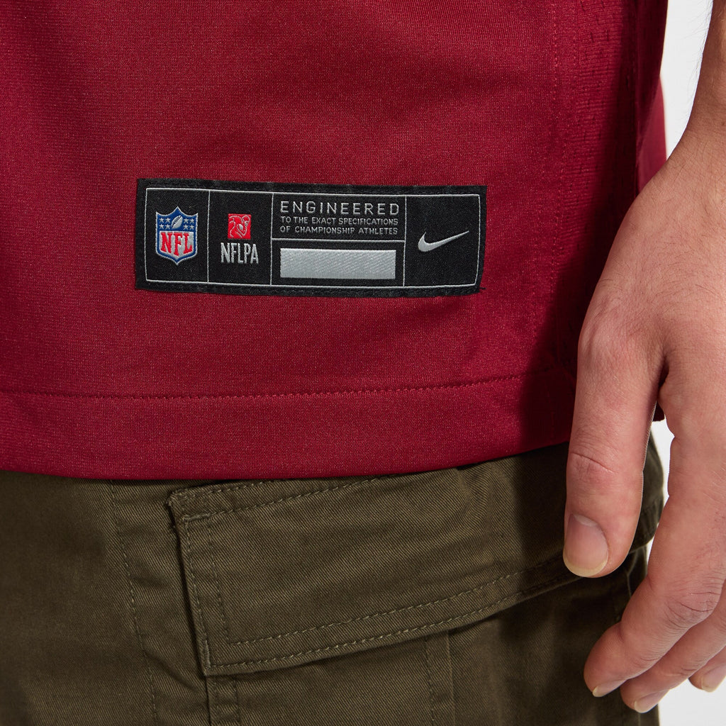 Washington Commanders Terry McLaurin Burgundy Game Football Jersey