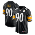 Pittsburgh Steelers T.J. Watt Black Game Football Jersey