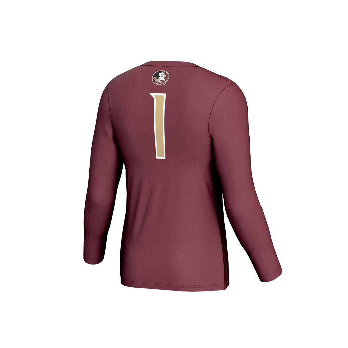 #1 Florida State Seminoles Collegiate Volleyball Fashion Jersey - Garnet
