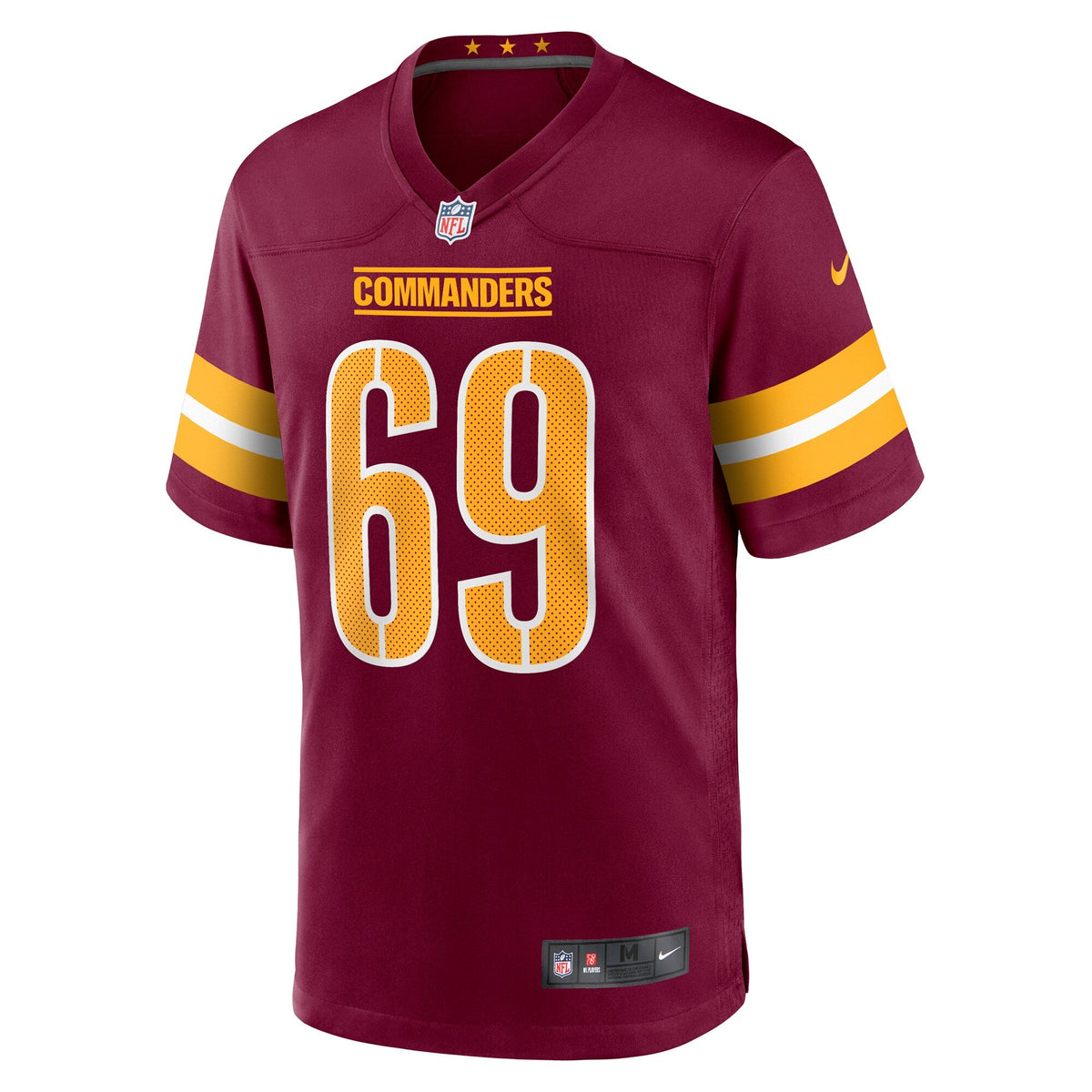 Washington Commanders Tyler Ott Burgundy Game Football Jersey