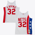 Brooklyn Nets Julius Erving 1973 Home Jersey - White