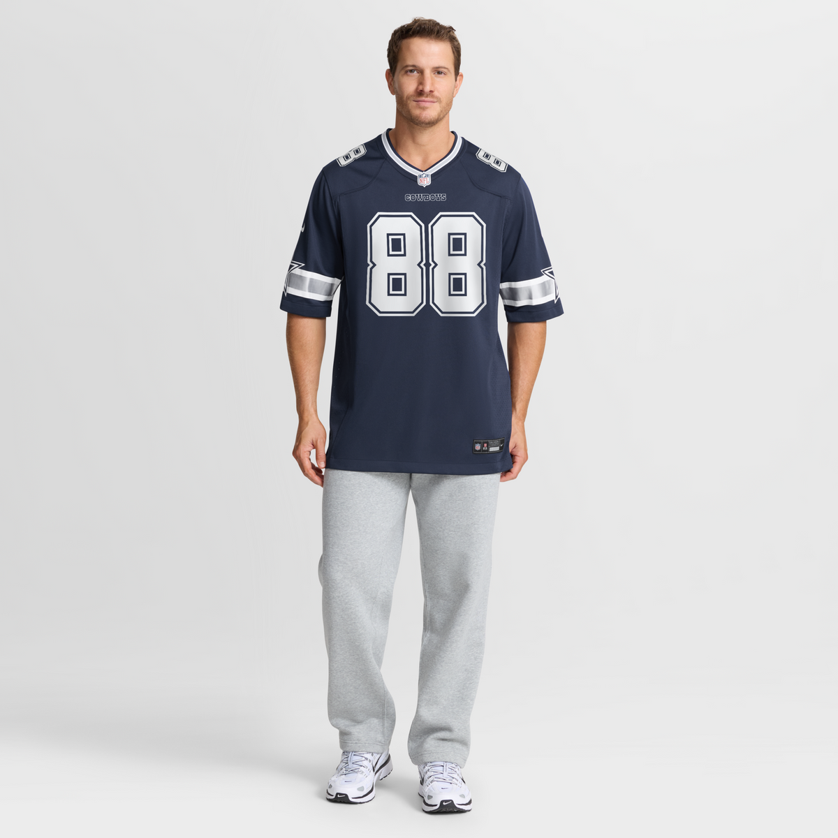 Dallas Cowboys CeeDee Lamb Navy Game Football Jersey