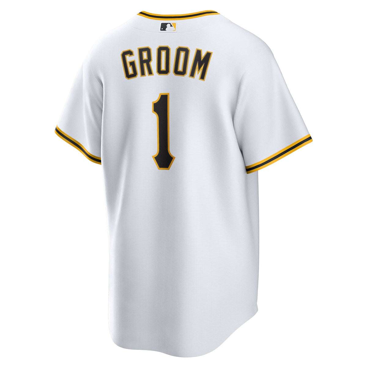 Pittsburgh Pirates White #1 Groom Home Replica Baseball Jersey