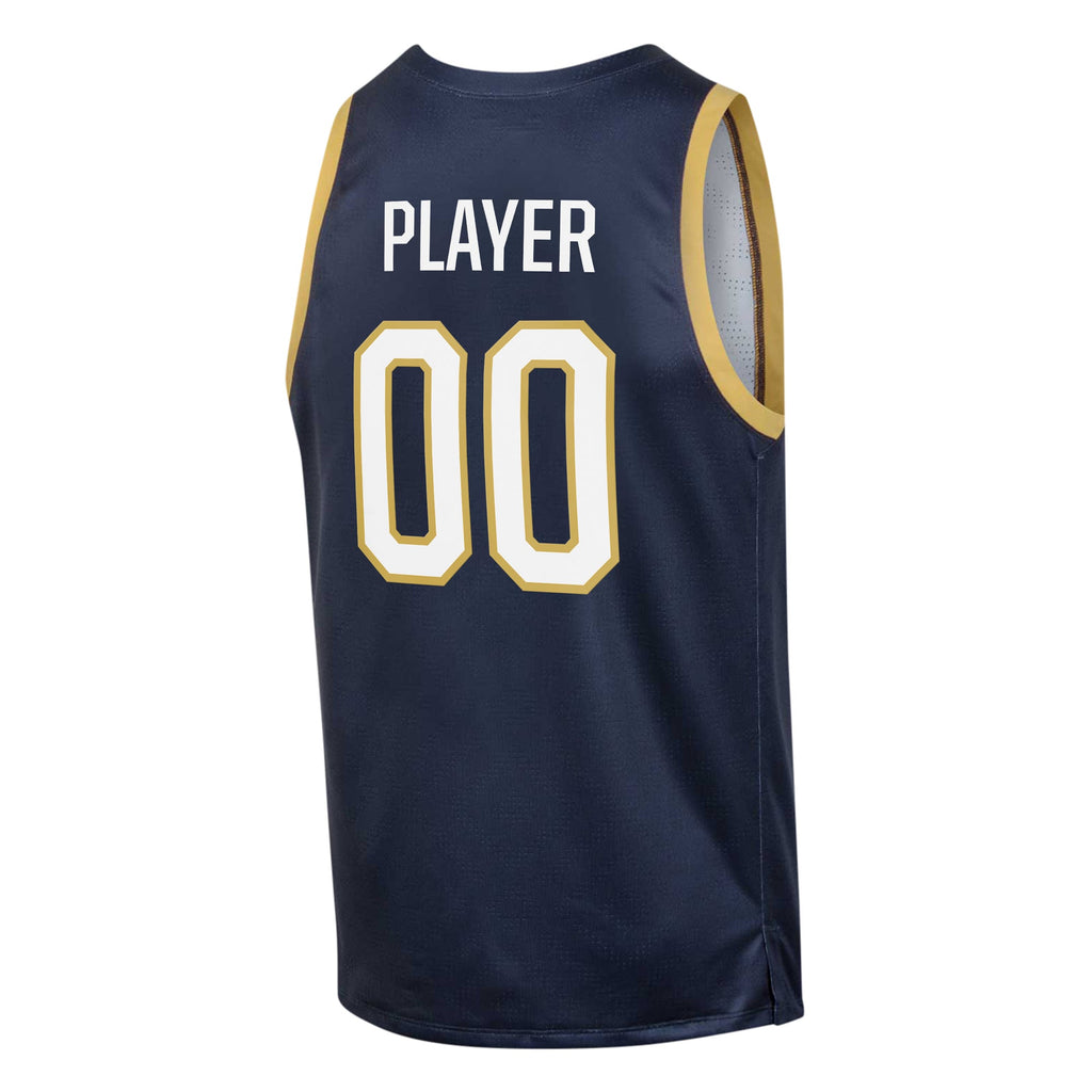 Notre Dame Fighting Irish Pick-A-Player NIL Basketball Jersey - Navy