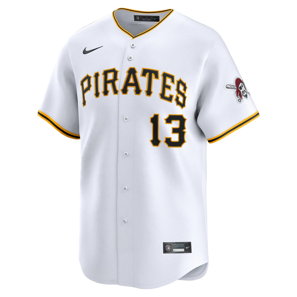 Pittsburgh Pirates Ke'Bryan Hayes White Home Limited Player Baseball Jersey