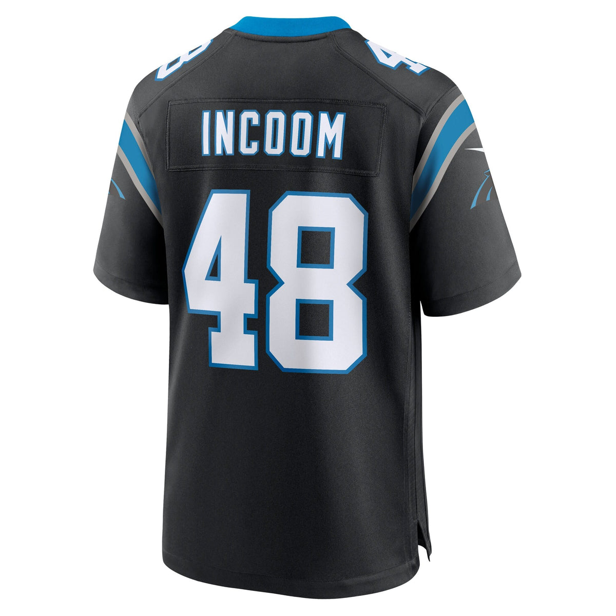 Carolina Panthers Thomas Incoom Black Team Game Football Jersey