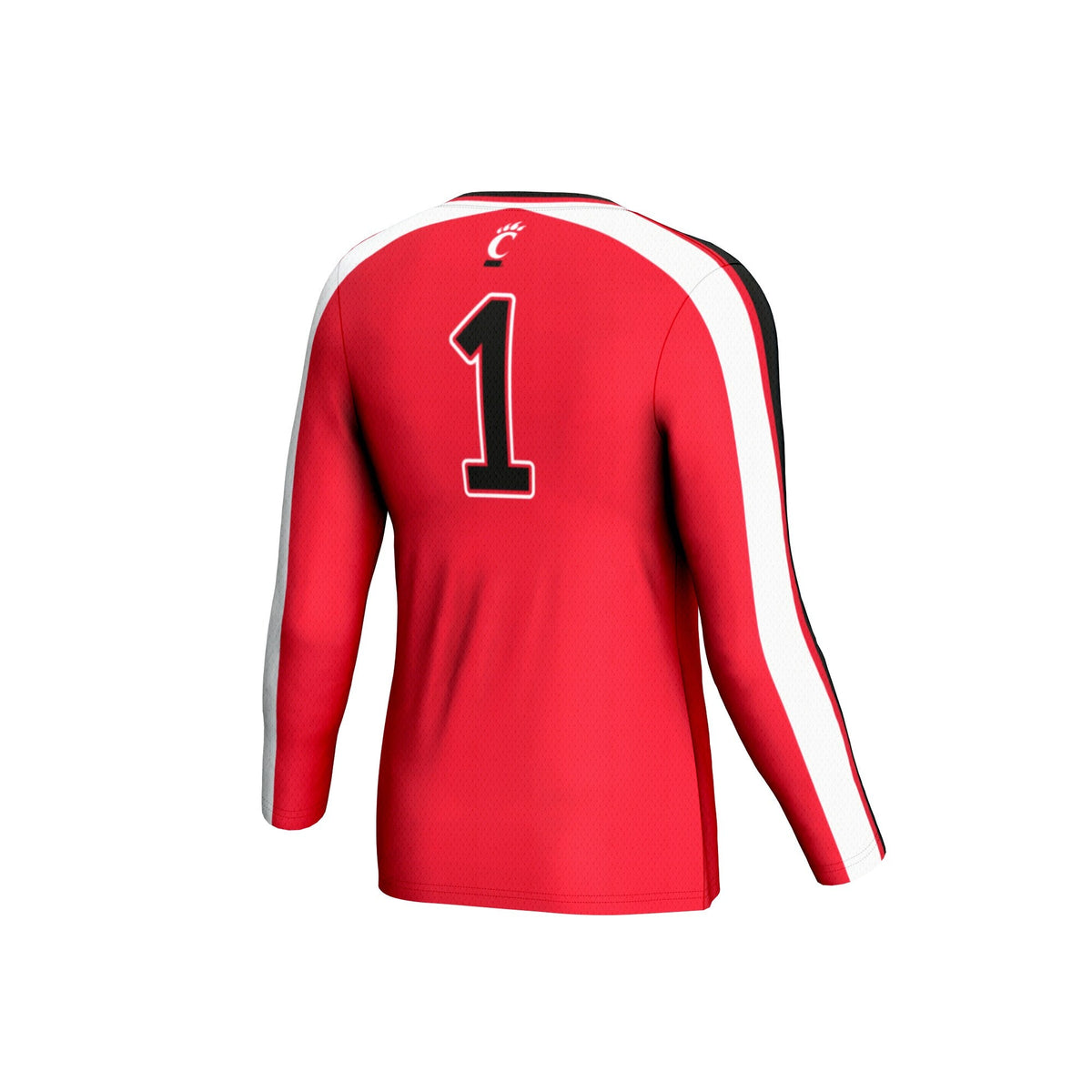 Cincinnati Bearcats #1 Lightweight Volleyball Fashion Jersey - Red