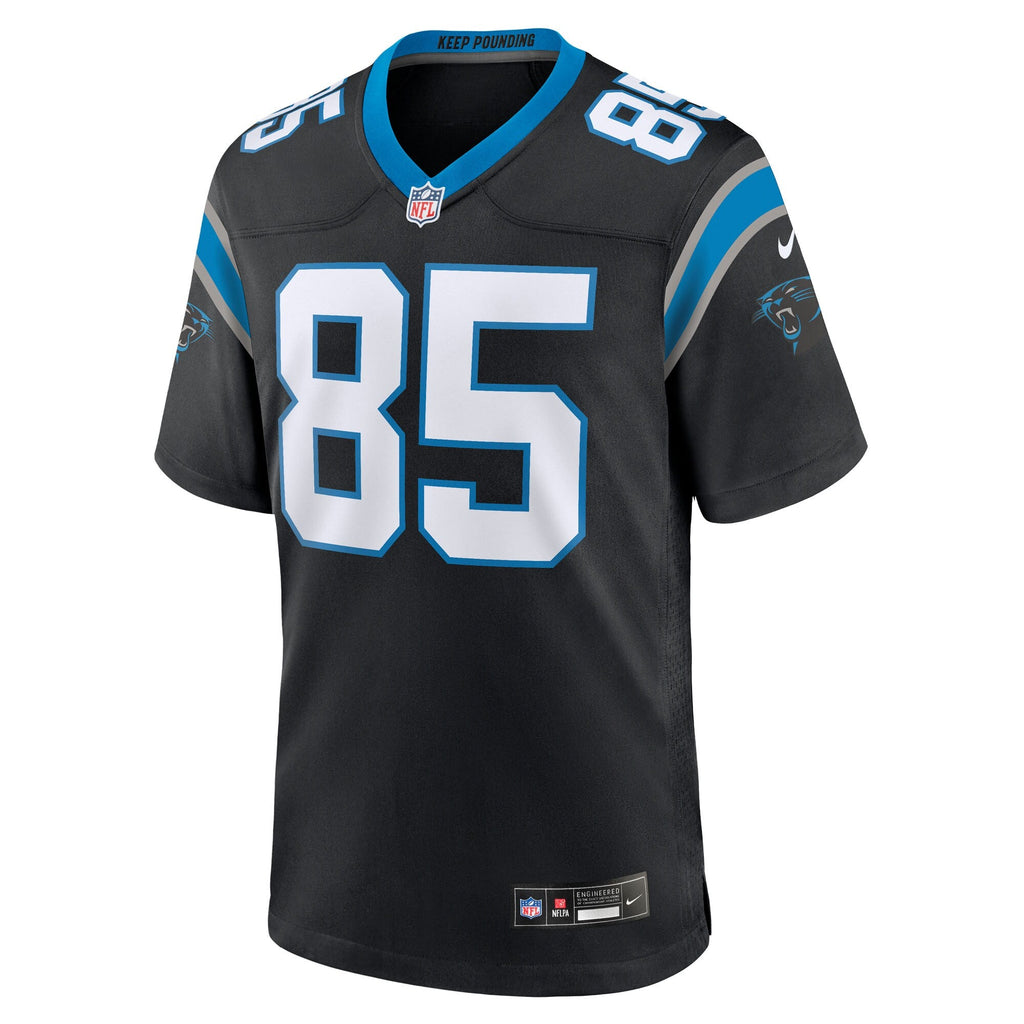 Carolina Panthers James Mitchell Black Team Game Football Jersey