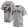 New York Yankees Max Fried Gray Road Limited Player Baseball Jersey