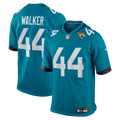 Jacksonville Jaguars Travon Walker Teal Player Game Football Jersey