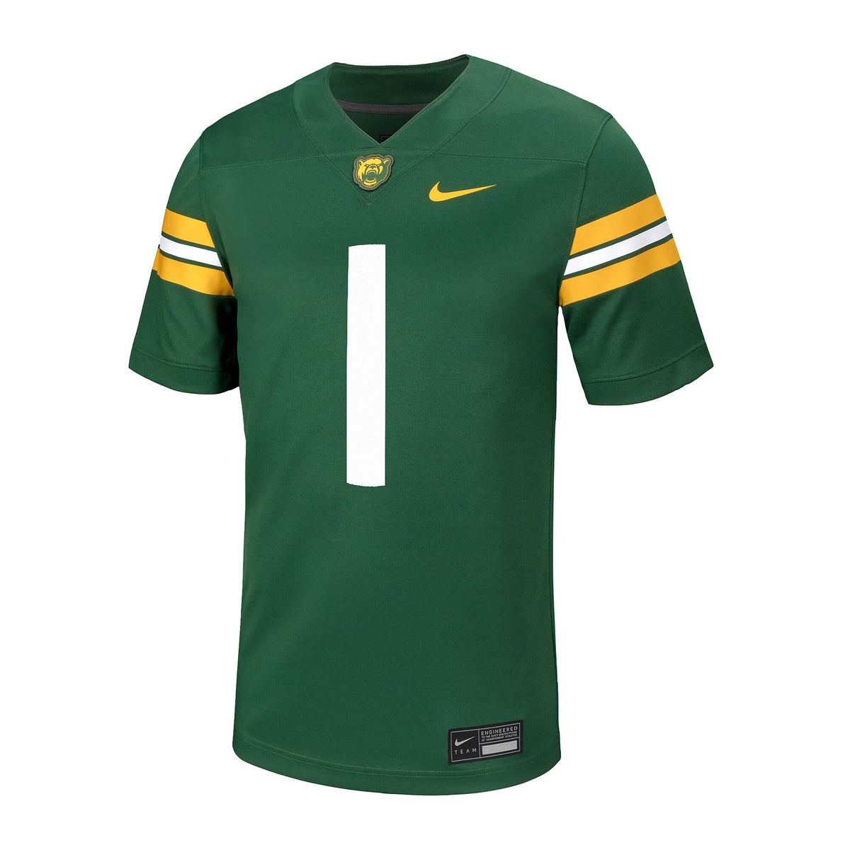 #1 Green Baylor Bears Untouchable Football Jersey