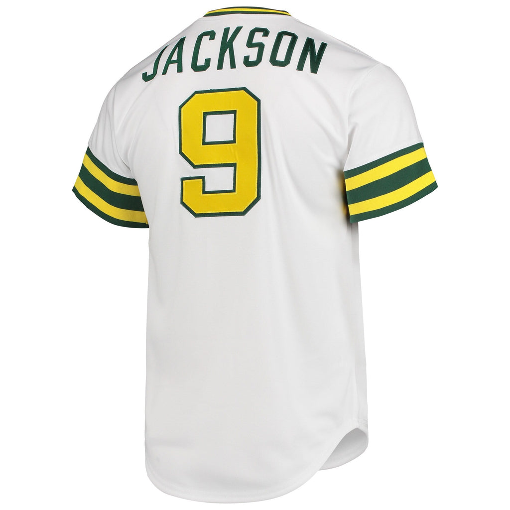 Athletics Reggie Jackson White 1972 Cooperstown Collection Baseball Jersey