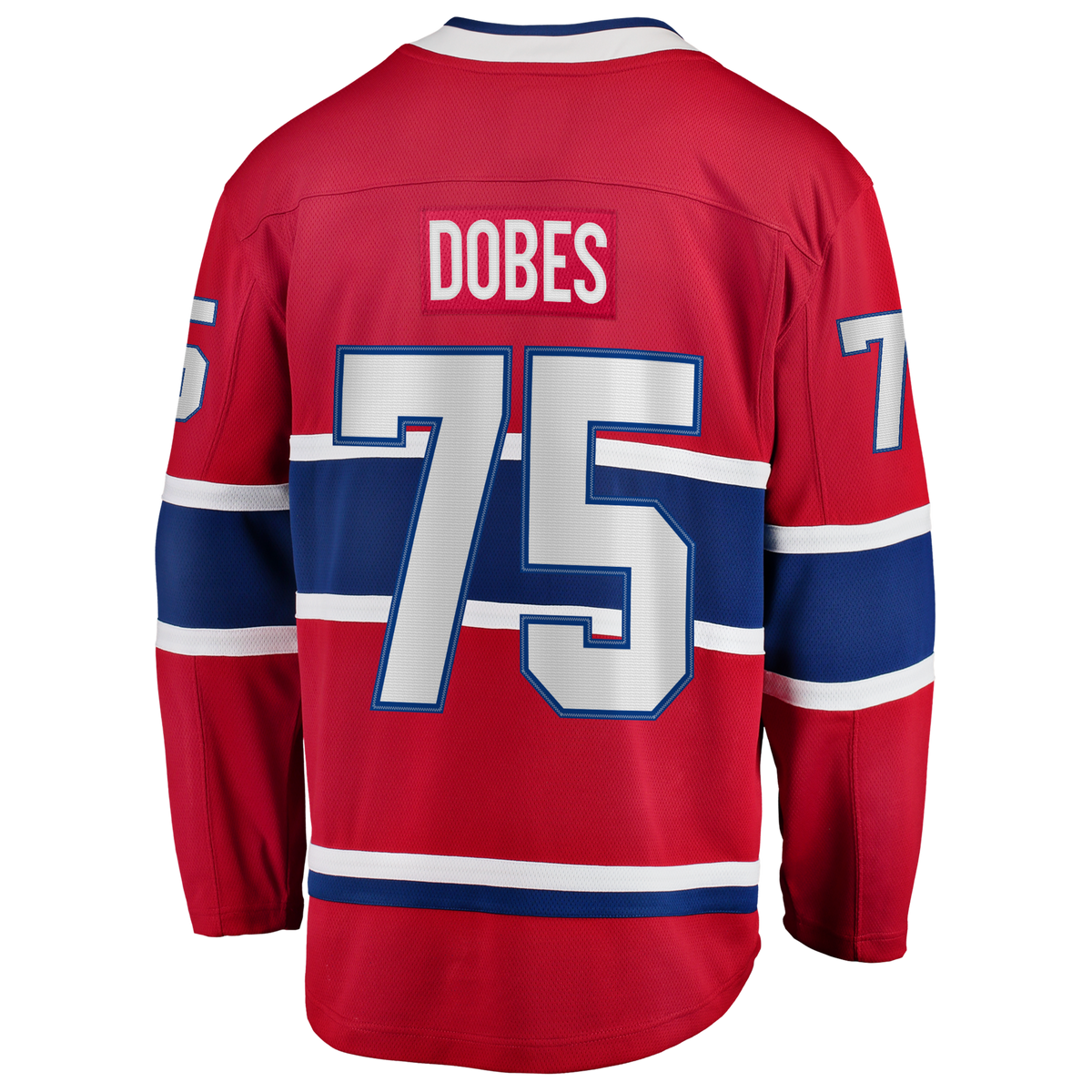 Montreal Canadiens Jakub Dobes Red Home Breakaway Hockey Jersey