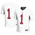 #1 White Alabama Crimson Tide Football Jersey