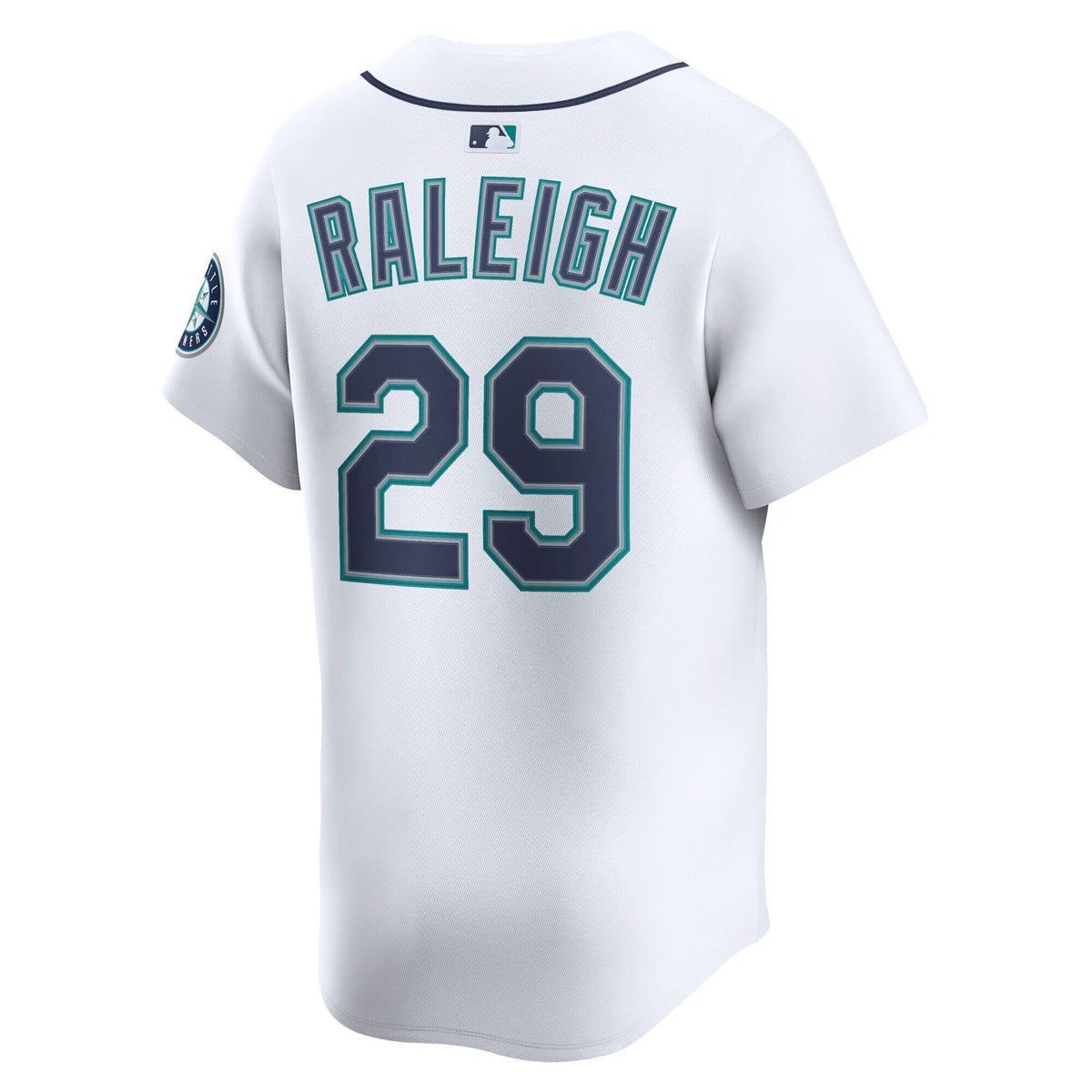 Seattle Mariners Cal Raleigh White Home Limited Player Baseball Jersey