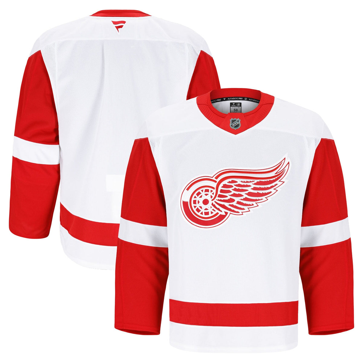 Detroit Red Wings White Away Pro Jersey