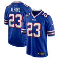 Buffalo Bills Dee Alford Royal Team Game Football Jersey