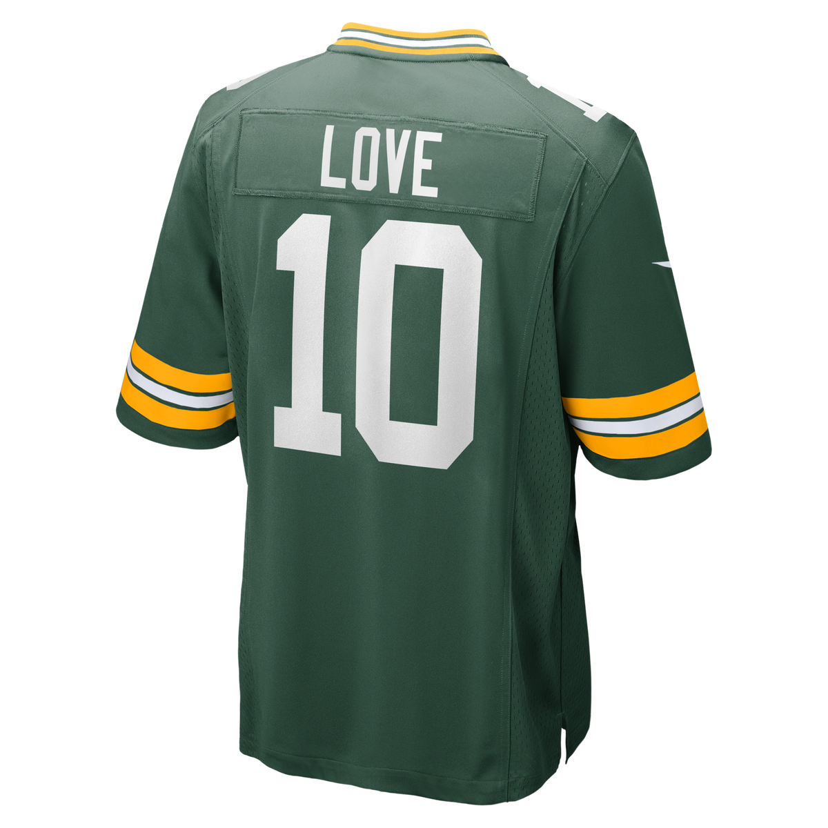 Green Bay Packers Jordan Love Green Player Game Football Jersey