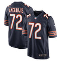 Chicago Bears Kiran Amegadjie Navy Game Football Jersey
