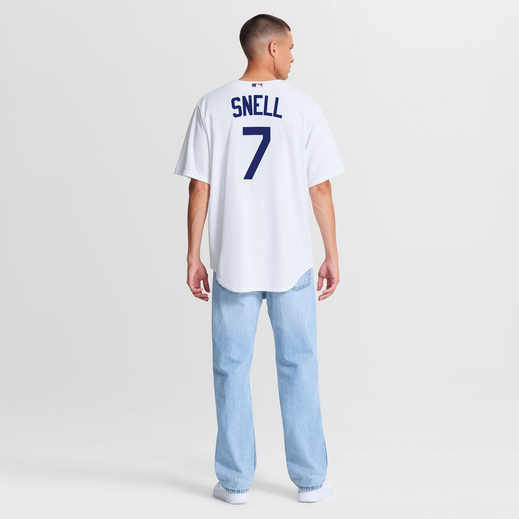 Los Angeles Dodgers Blake Snell White Home Replica Baseball Jersey