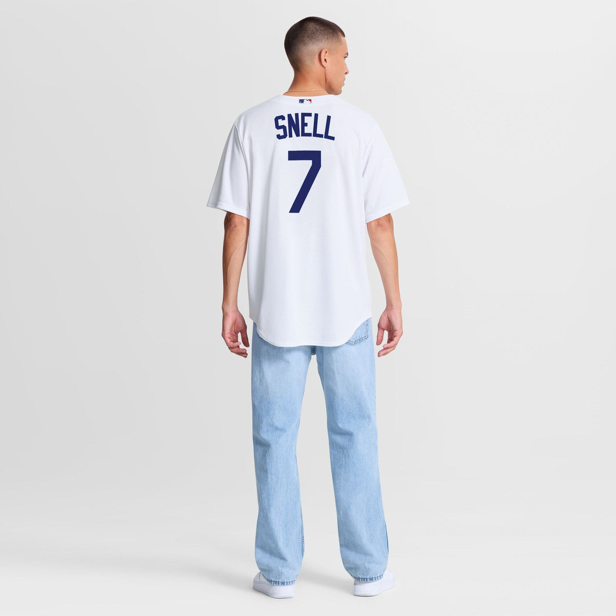 Los Angeles Dodgers Blake Snell White Home Replica Baseball Jersey