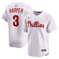 Philadelphia Phillies Bryce Harper White Home Limited Player Baseball Jersey