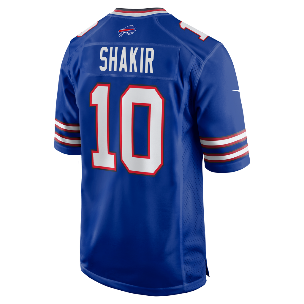Buffalo Bills Khalil Shakir Royal Game Football Jersey