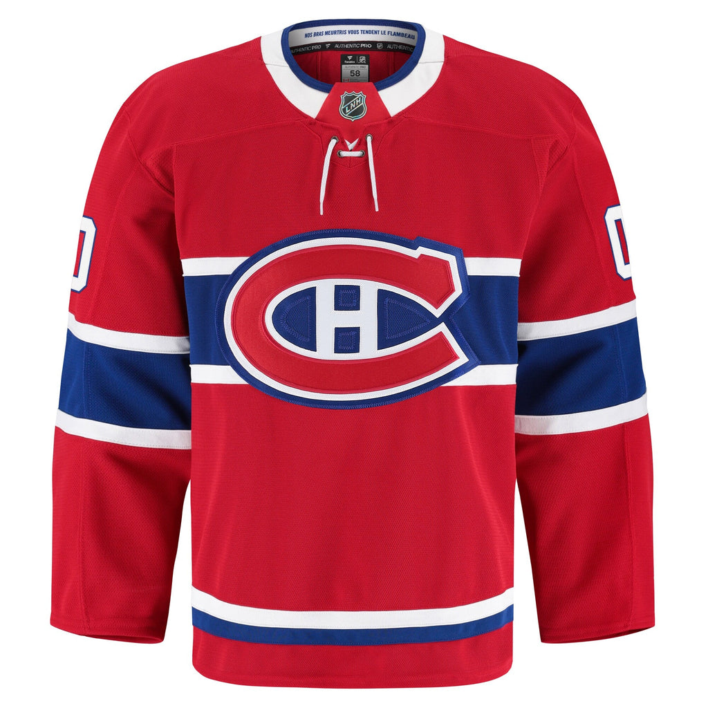 Montreal Canadiens Red Home Pro Custom Jersey