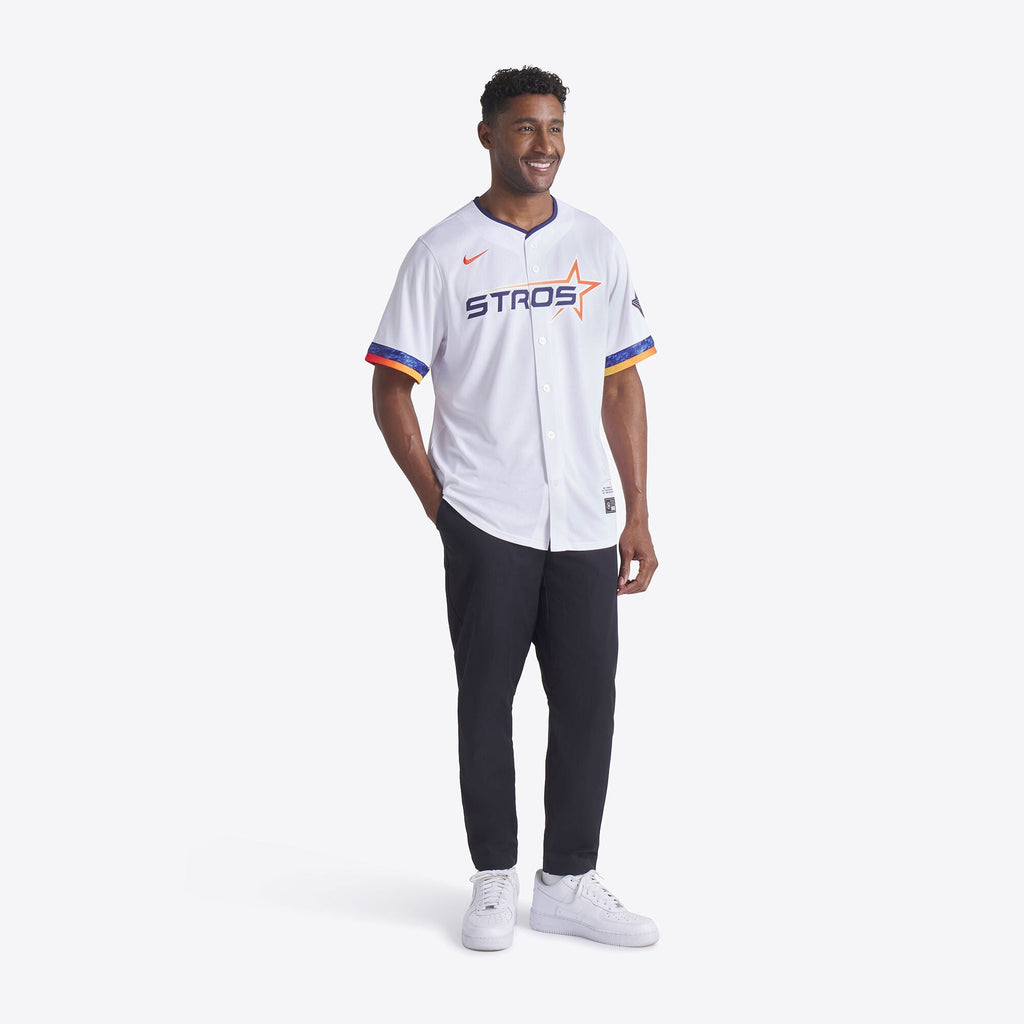 Houston Astros White 2025 City Connect Limited Baseball Jersey