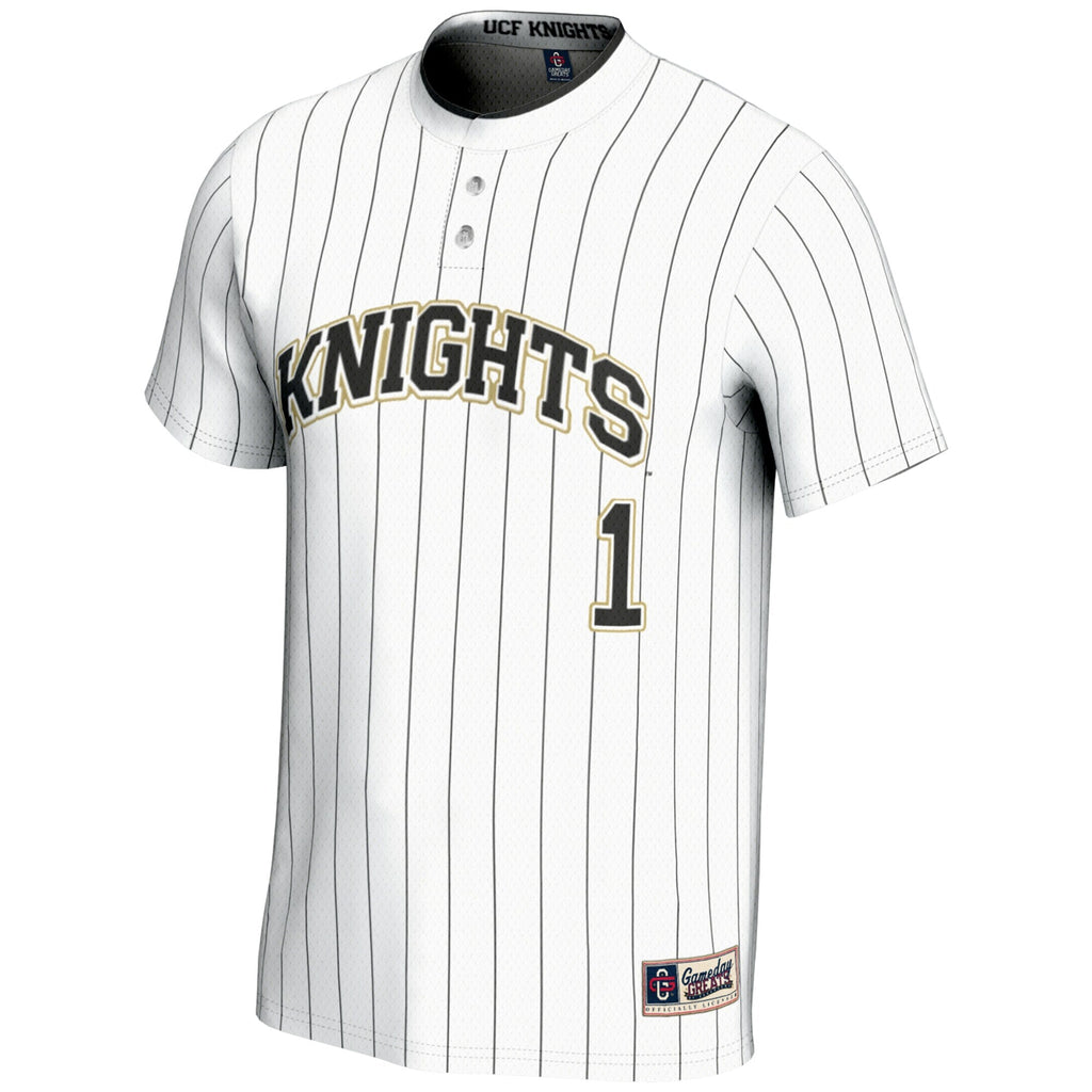 #1 UCF Knights Lightweight Softball Jersey - White