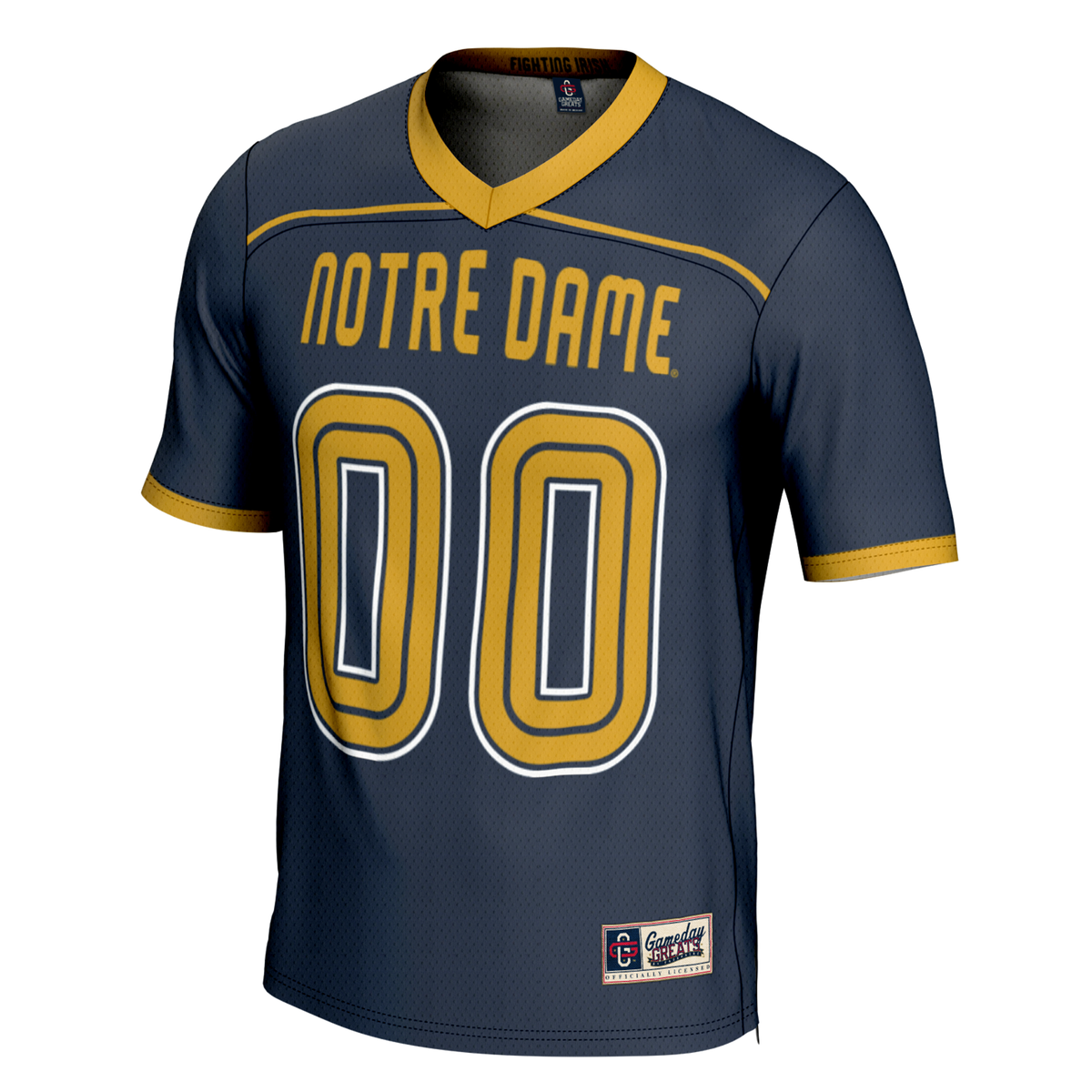 Notre Dame Fighting Irish Lacrosse NIL Lightweight Jersey - Navy