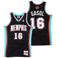 Memphis Grizzlies Pau Gasol Hardwood Classics Road Swingman Jersey