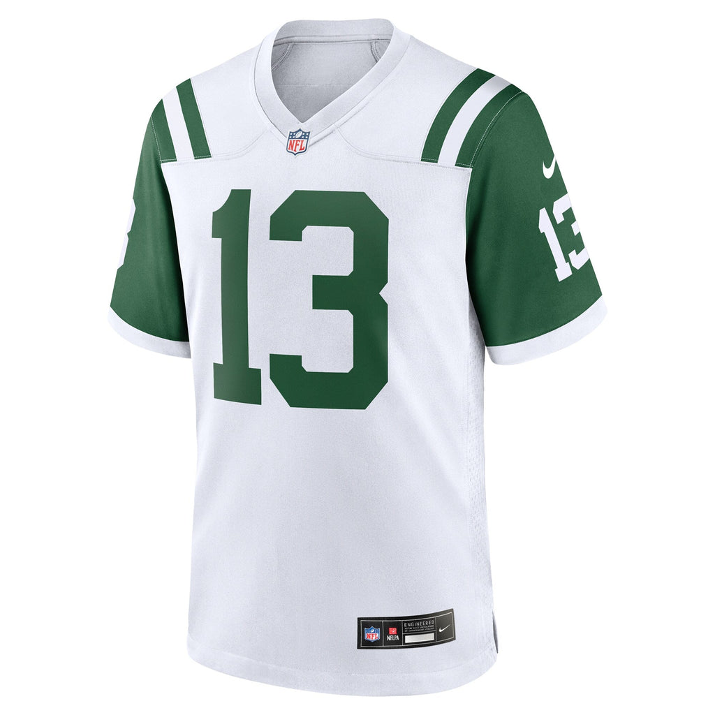 New York Jets Don Maynard White Retired Player Alternate Game Football Jersey