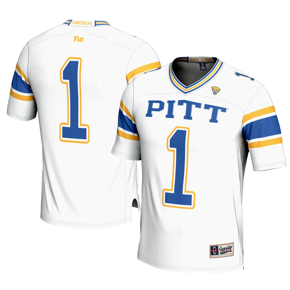 #1 Pitt Panthers Football Jersey - Cardinal