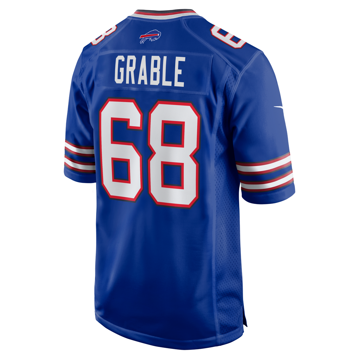 Buffalo Bills Tylan Grable Royal Game Football Jersey