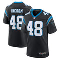 Carolina Panthers Thomas Incoom Black Team Game Football Jersey