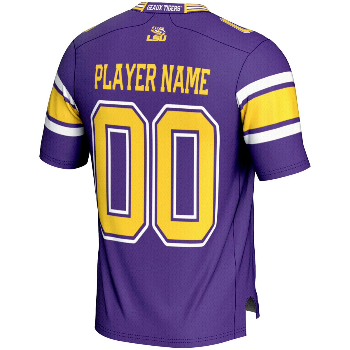 LSU Tigers NIL Pick-A-Player Football Jersey - Purple