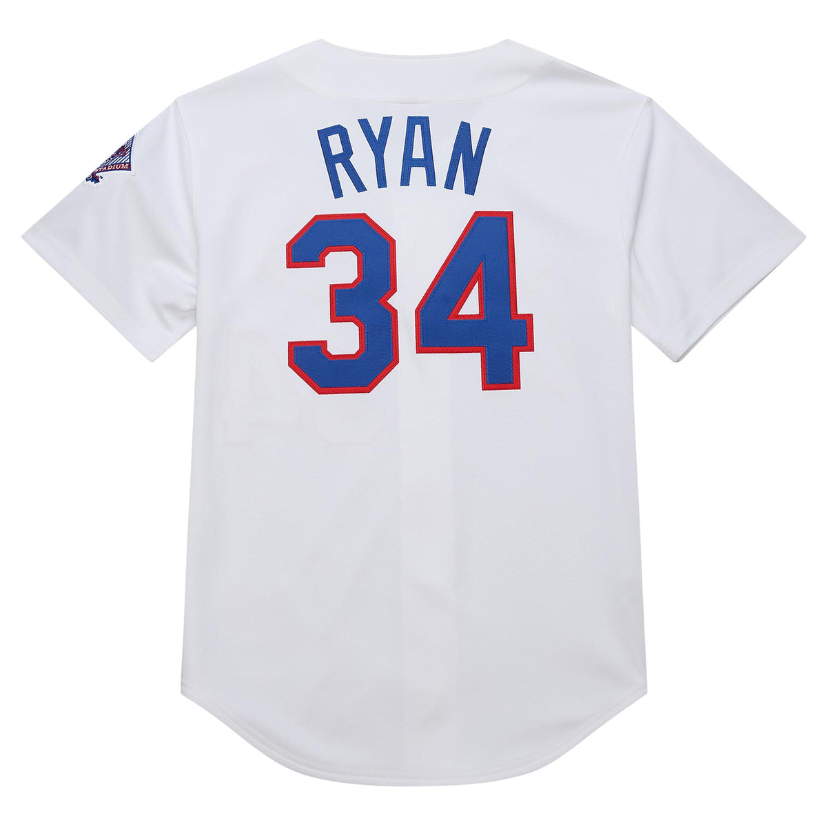 Texas Rangers Nolan Ryan White 1993 Cooperstown Collection Baseball Jersey