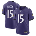 Baltimore Ravens Mike Green Purple Team Game Football Jersey