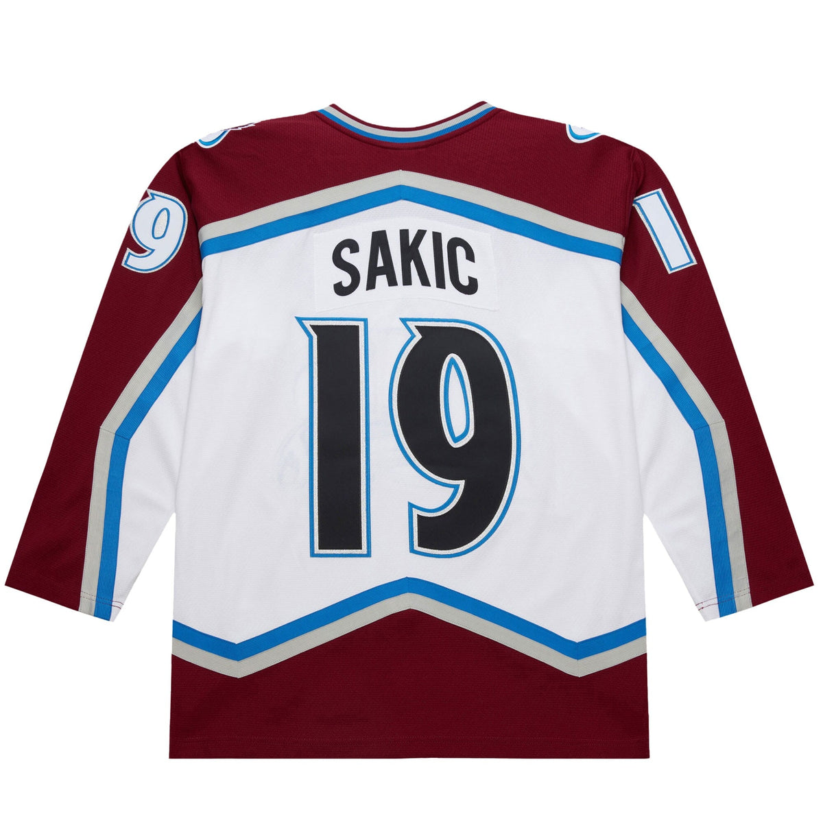 Colorado Avalanche Joe Sakic White 2000-01 Power Play Jersey