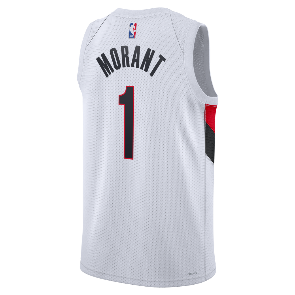 Portland Trail Blazers Replica Association Edition Swingman Jersey - White - Ja Morant