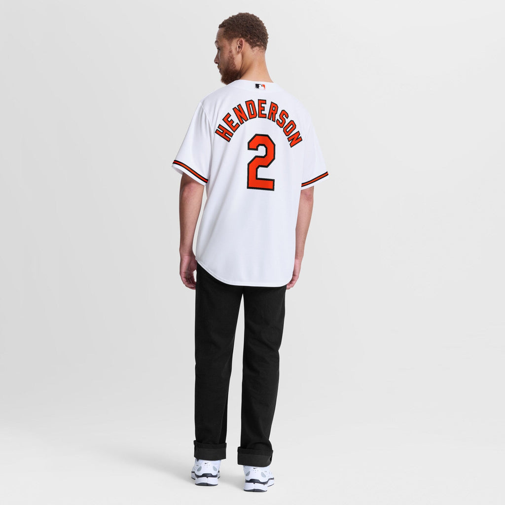 Baltimore Orioles Gunnar Henderson White Home Replica Baseball Jersey