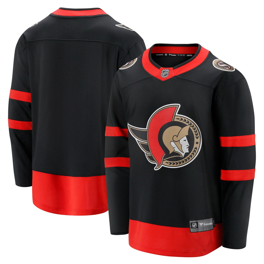 Ottawa Senators Black Home Breakaway Hockey Jersey