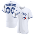 Toronto Blue Jays White Home Custom Baseball Jersey