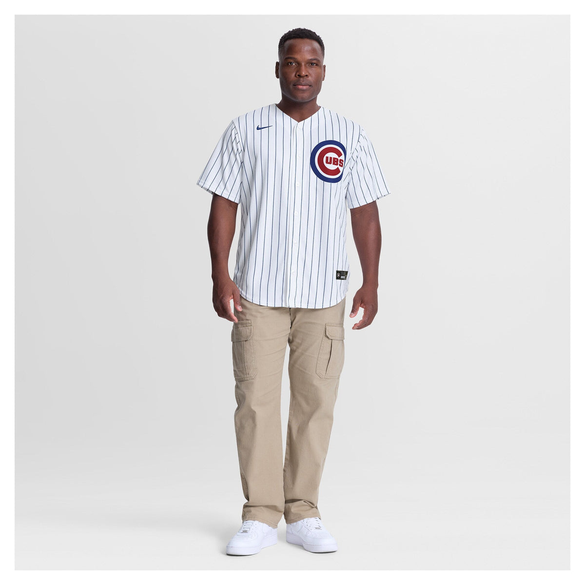 Chicago Cubs Carson Kelly White Home Replica Baseball Jersey